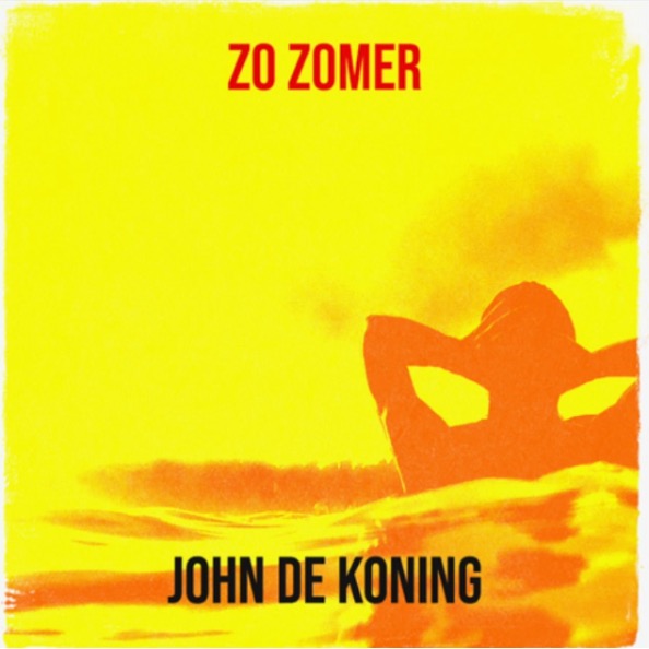 Cover van het nummer 'Zo Zomer' van John de Koning, een onbekende AI-Zanger